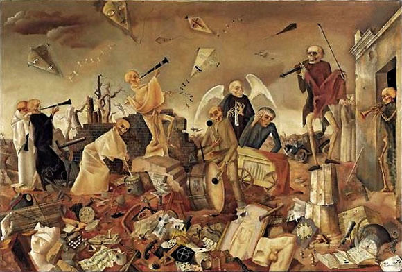 Le Triomphe de la Mort - Felix Nussbaum (1944)